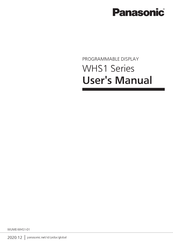 Panasonic WHS1 Series User Manual