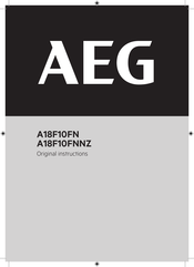 AEG A18F10FN Manual