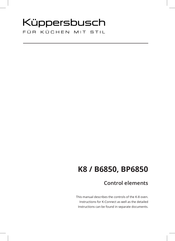 Kuppersbusch K8/B6850 Manual