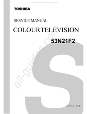 Toshiba 53N21F2 Service Manual