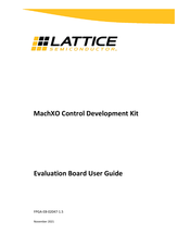 Lattice Semiconductor MachXO LCMXO2280C-4FT256C User Manual