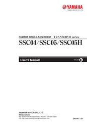 Yamaha TRANSERVO SSC04 User Manual