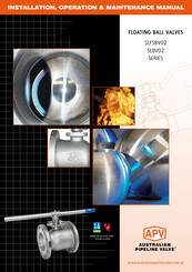 APV SLBV02 Series Installation, Operation & Maintenance Manual