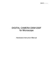 Nikon DXM1200F Hardware Instruction Manual