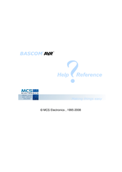 MCS ELECTRONICS BASCOM-AVR EM4095 RFID Reader User Manual