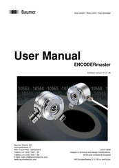 Baumer ENCODERmaster User Manual