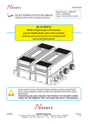 Nexans 20206803 Installation And Manual
