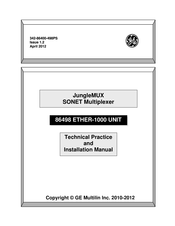 GE 86498 ETHER-1000 UNIT Technical Practice