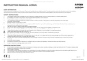 Ledon Elektron LEDIVA Instruction Manual