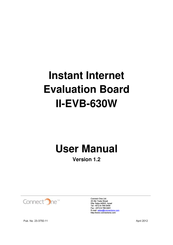 Connect One II-EVB-630W User Manual