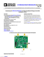 Analog Devices EV1HMC8362LP6G User Manual