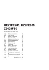 BSH HEZ9FE280 Manual