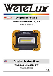 Wetelux 91 89 32 Original Instructions Manual