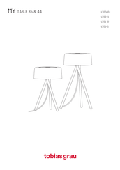 TOBIAS GRAU MY TABLE LT01-0 Assembly Instructions Manual