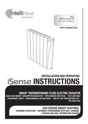 IntelliHeat iSense ISEN-2000 Installation And Operating Instructions Manual