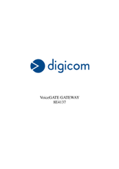 Digicom VoiceGATE 8E4137 User Manual
