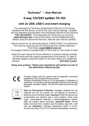 Technaxx TX-163 User Manual