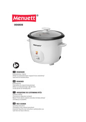 Menuett 004808 Operating Instructions Manual
