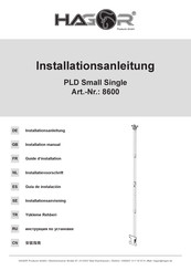 HAGOR PLD Small Single Installation Manual