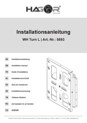Hagor WH Turn L Installation Manual