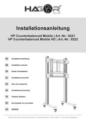 HAGOR HP Counterbalanced Wall HD Installation Manual