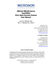 Micronor MR 324 Instruction Manual