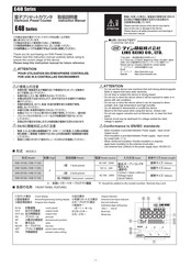 Line Seiki E48-201 Instruction Manual