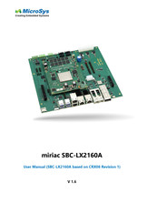 MicroSys miriac SBC-LX2160A User Manual