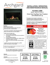 Archgard NORTHFIRE 3400 Installation, Operation And Maintenance Manual