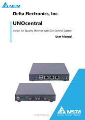 Delta UNOcentral User Manual