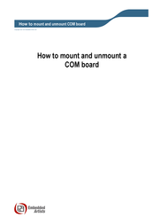 Embedded Artists iMX7 Dual uCOM Manual