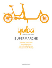 Yuba Supermarche Assembly Instructions Manual