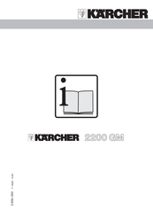 Kärcher 2200 GM Manual