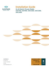 Sleipner SAC520/386-C-2-H/V Installation Manual