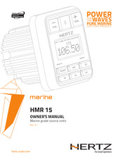 Hertz Marine HMR 15 Owner's Manual