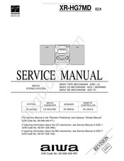 Aiwa XR-HG7MD Service Manual