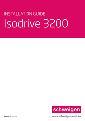 Schweigen Isodrive 3200 Installation Manual