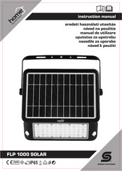 Somogyi Elektronic Home FLP 1000 SOLAR Instruction Manual