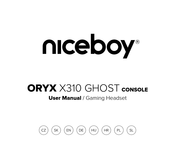 Niceboy ORYX X310 GHOST User Manual