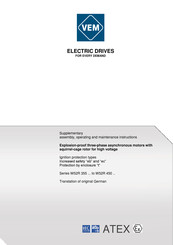 VEM W52R 355 Series Manual