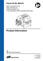 Ingersoll-Rand FA5Ti-CE Product Information