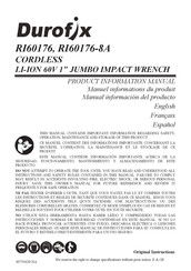 DUROFIX RI60176 Product Information Manual