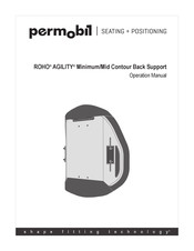 Permobil ROHO AGILITY Mid Contour Back Operation Manual