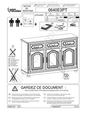 PARISOT 0640E3PT Instruction Leaflet