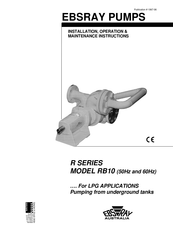 Ebsray R Series Installation, Operation & Maintenance Instructions Manual