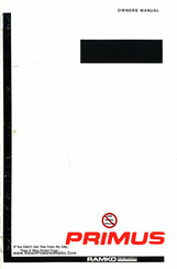 Ramko Research PRIMUS P-8S/16M Owner's Manual