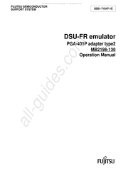Fujitsu PGA-401P Operation Manual