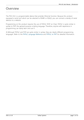 Sollae Systems P5H-152 User Manual