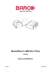 Barco BarcoReality 908 Installation Manual