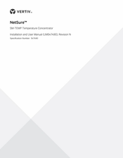 Vertiv SM-TEMP Installation And User Manual